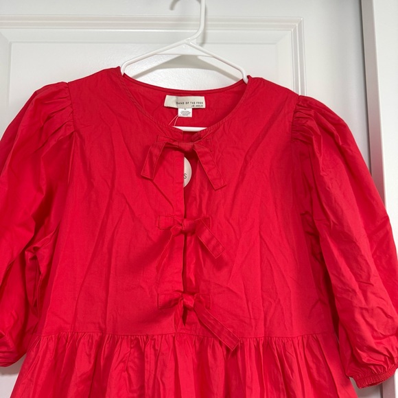 Red Mini Dress - Picture 6 of 6